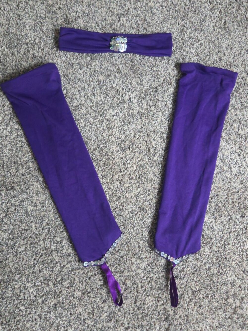 Purple Professional Belly Dance Costume - image 4
